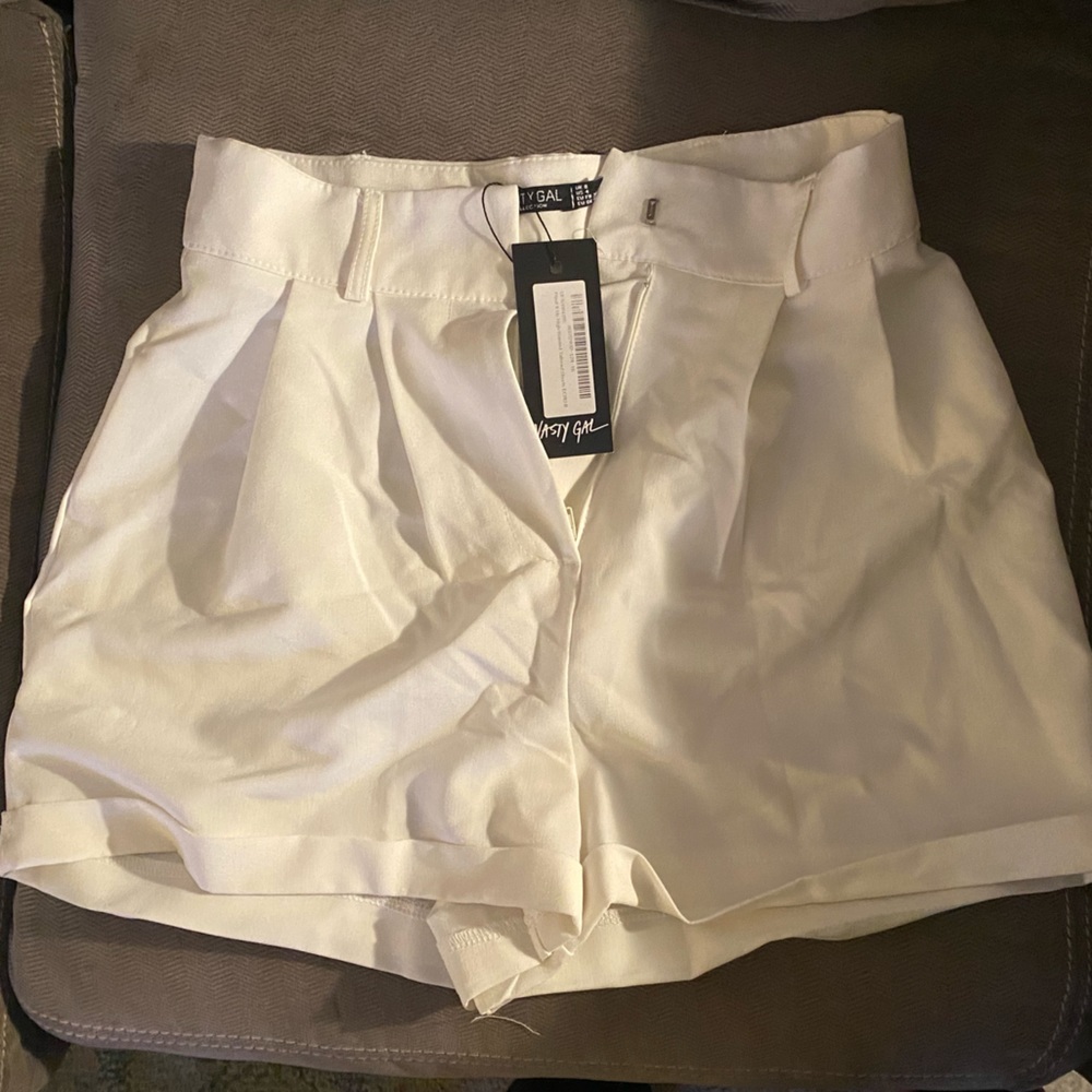 Nasty gal new white shorts